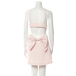 Loveshackfancy bow mini dress size